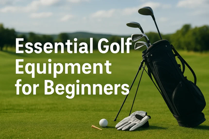 golf equipment for beginners
