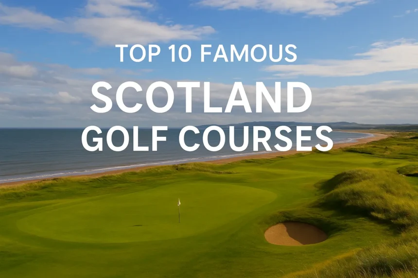 scotland golf courses